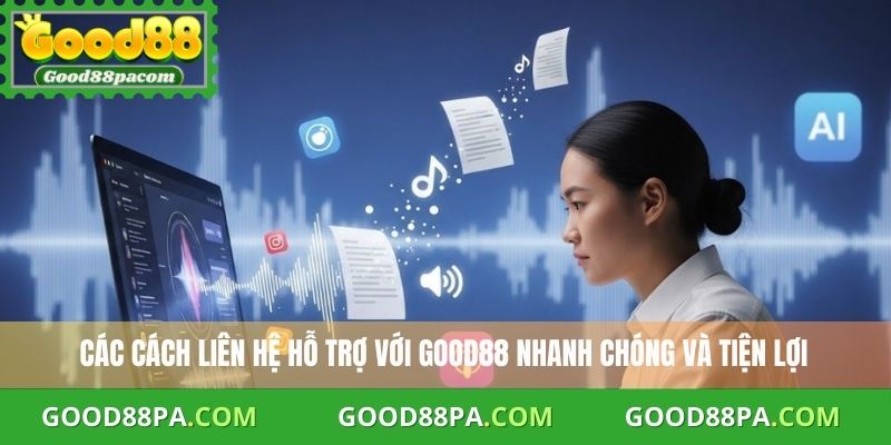 Liên Hệ Good88 1 Các cách liên hệ hỗ trợ với Good88 nhanh chóng và tiện lợi